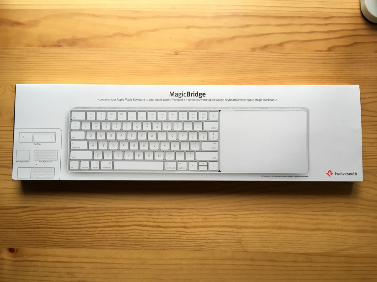 Magic Keyboard/TrackPad 2を合体させるドック｢Magic Bridge｣の購入 ...