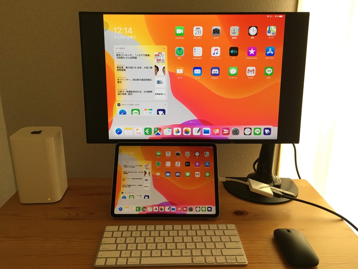 Ipados マウス モニタでipadが新時代のデスクトップpcと化した件 Smco Memory