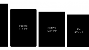 2018年版 Ipad Pro 12 9 11 10 5インチ Ipad 9 7インチ Ipad Mini 7 9インチまでの全サイズ画面大きさ比較まとめ Smco Memory